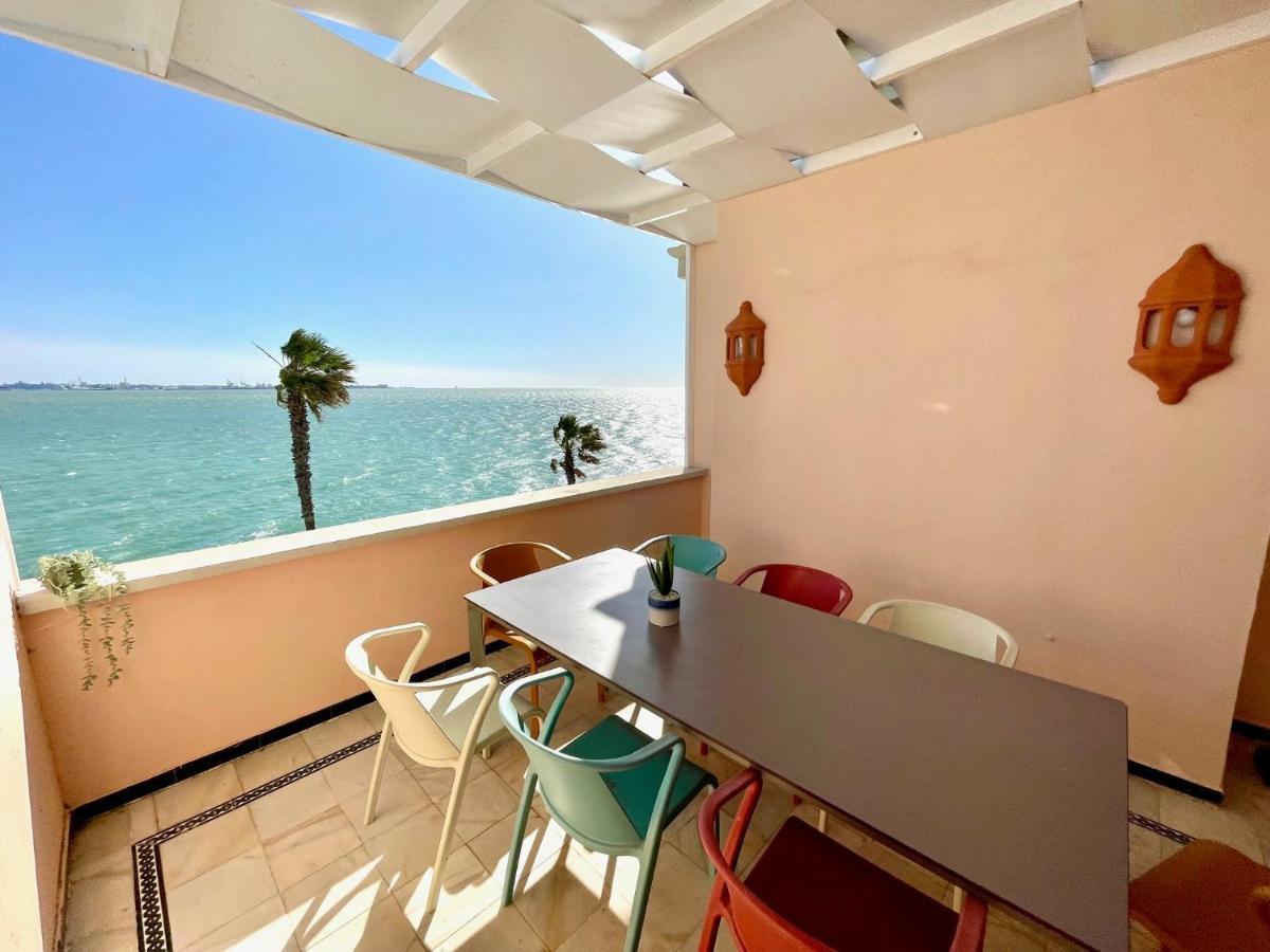 Gatu Villa Oceano Frente Al Mar En Puerto Sherry " Preferente Mayores De 25 Anos Y Familias " El Puerto de Santa María Dış mekan fotoğraf