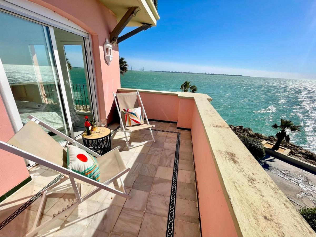 Gatu Villa Oceano Frente Al Mar En Puerto Sherry " Preferente Mayores De 25 Anos Y Familias " El Puerto de Santa María Dış mekan fotoğraf